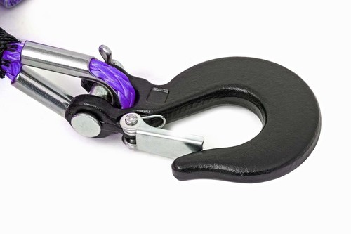 Rough Country Purple 1/4in Synthetic Winch Rope UTV, ATV - Picture 2 of 3