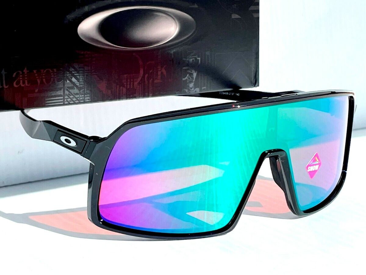 NEW Oakley SUTRO Polished Black PRIZM Snow Jade Green NEW Oakley SUTRO Polished Black PRIZM Snow Jade Green