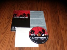 Making History The Calm  The Storm PC, 2007 Near Mint CD-ROM manual  key