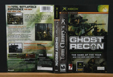 GHOST RECON - COVER ONLY NO GAME  XBOX 