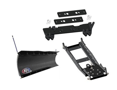 KFI Products Snow Plow Kit For Bennche/BMS/Massimo UTVs With 72'' Pro-Poly Blade