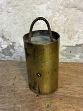 Vintage Brass Cased German Wall Clock Weight 1.671KG