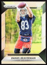 2016 Panini Prizm DANIEL BRAVERMAN Silver Prizm Rookie Card RC #210 Bears A01. rookie card picture