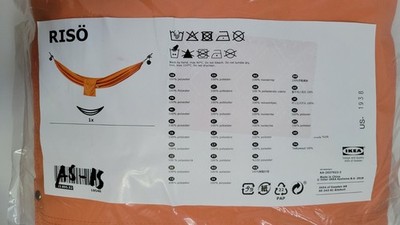 IKEA RISO Hammock Orange 103.895.52 - NEW
