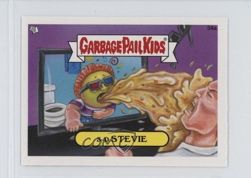 3-D STEVIE [Black] #34a Garbage Pail Kids 2013 Mini card