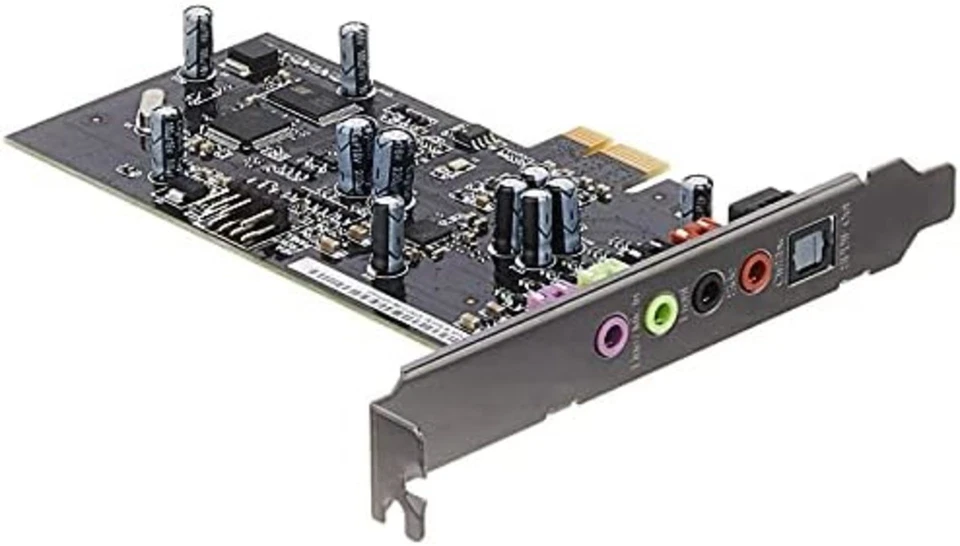 ASUS XONAR SE 5.1 Channel 192kHz/24-bit Hi-Res 116dB SNR PCIe Gaming Sound Card - Image 2 of 4