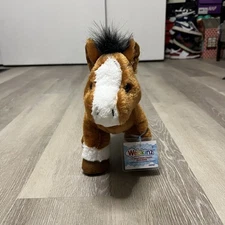 NEW 2025 Webkinz Ganz Plush Stuffed Animal Bay Horse with Code Unused Code