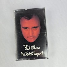 FACTORY SEALED PHIL COLLINS No Jacket Required Cassette Tape 1985 Atlantic...