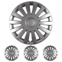 4X Albrecht KFZ PKW Radkappe Radblende 16 Zoll Wind R Master Line Grau Matt