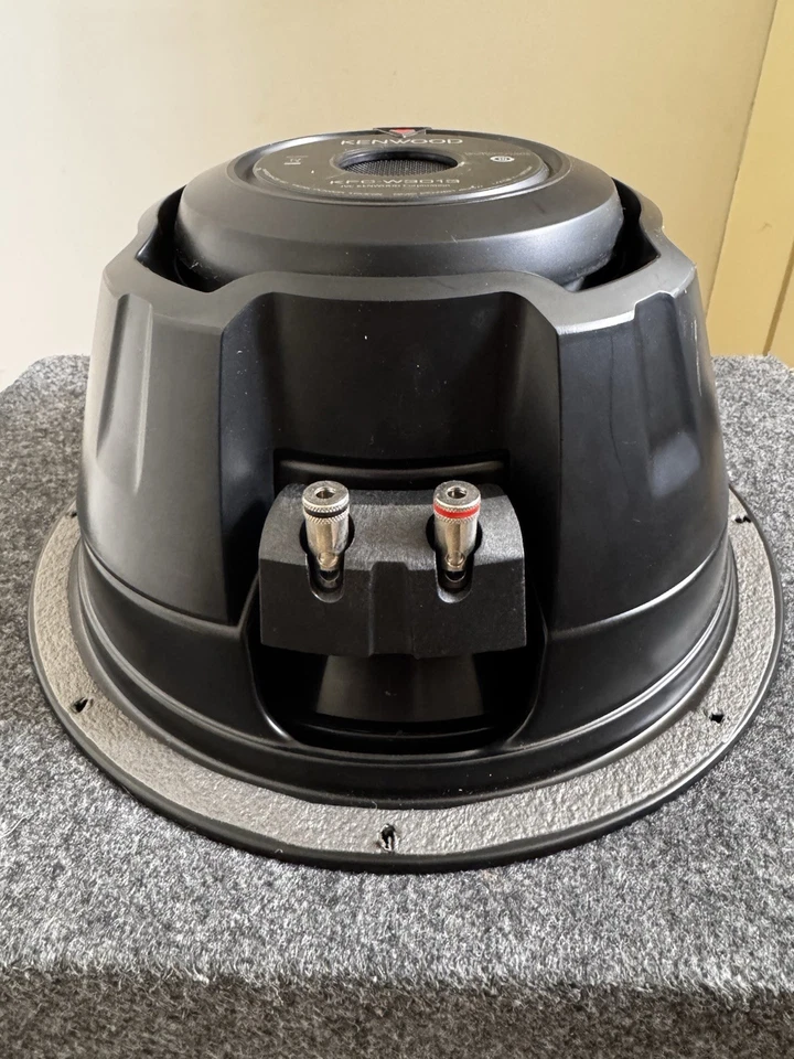 Kenwood KFC-W3013 12" Subwoofer 1200W Car Audio Speaker with Box –Tested Working - Bild 1 von 3