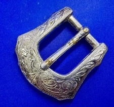 Engraved Floral Replacement Western Ranger Belt Buckle for 3/4" Belt