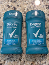 Degree 2 Pack Ultra Fresh 48H Antiperspirant Deodorant Cool Rush 2.7oz exp: 9/26
