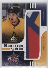 2024-25 Upper Deck SP Game Used All-Star Banner Year Relics Sebastian Aho 1ru4