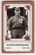 1975 Fleer Official Major League Patches #7 Roger Bresnahan Pioneers of Baseball