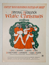 Irving Berlin "Count Your Blessings" Paramount White Christmas Sheet Music