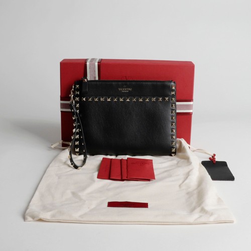 Valentino VW2P0V27BOL Rockstud Strap Clutch 120383293
