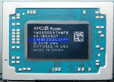 New YM2500C4T4MFB R5-2500U AMD R5 2500U CPU BGA With solder balls