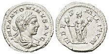 Rom - Elagabal - 218-222 n.Chr. - Denar - Rv. Fides