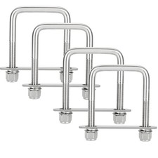4pcs U Bolts Square 3-116 Inner Width Stainless Steel Boat Trailer U-bolts ... 4pcs U Bolts Square 3-116 Inner Width Stainless Steel Boat Trailer U-bolts ...