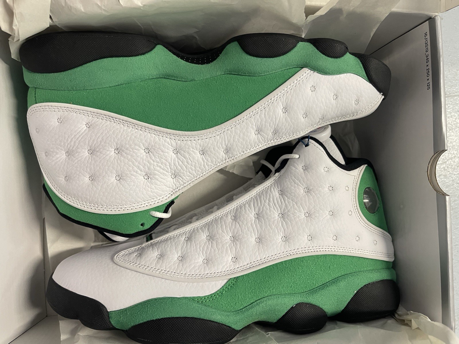 Size 11 - Air Jordan 13 Retro Lucky Green- SUPER CLEAN Brand New - NEVER WORN