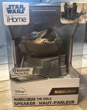 STAR WARS Mandalorian The Child iHome Bluetooth Speaker Baby Yoda SEALED NIB 
