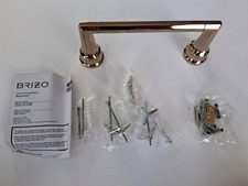 Brizo 694765-PG, Beauclere 8" Towel Bar, Brilliance Polished Gold