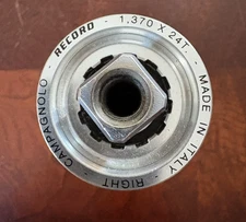 Vintage Campagnolo Record Bottom Bracket English Thread 1.370 x 24T