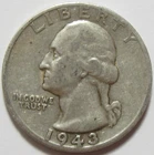 1943-D Washington Quarter - 90% Silver - #11305-175