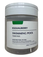 EQQUALBERRY Swimming Pool Toner Pads Moisture Pore-Fecting - 70 Count - Ex: 5/28