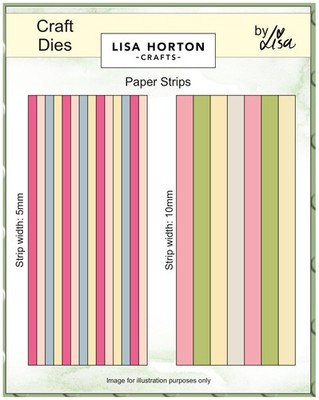 Lisa Horton Crafts  Dies-Paper Strips