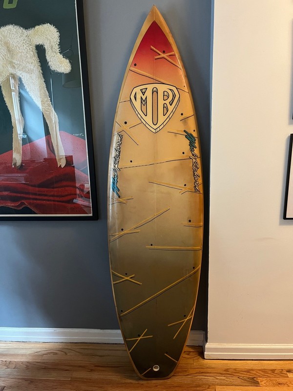 Vintage Mark Richard Thruster Surfboard ☆  6'2" ft ☆ Wall Hanging ☆ Pickup NYC ☆