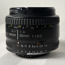 Nikon AF NIKKOR 50mm 1:1.8D f/1,8 objectif standard focale fixe