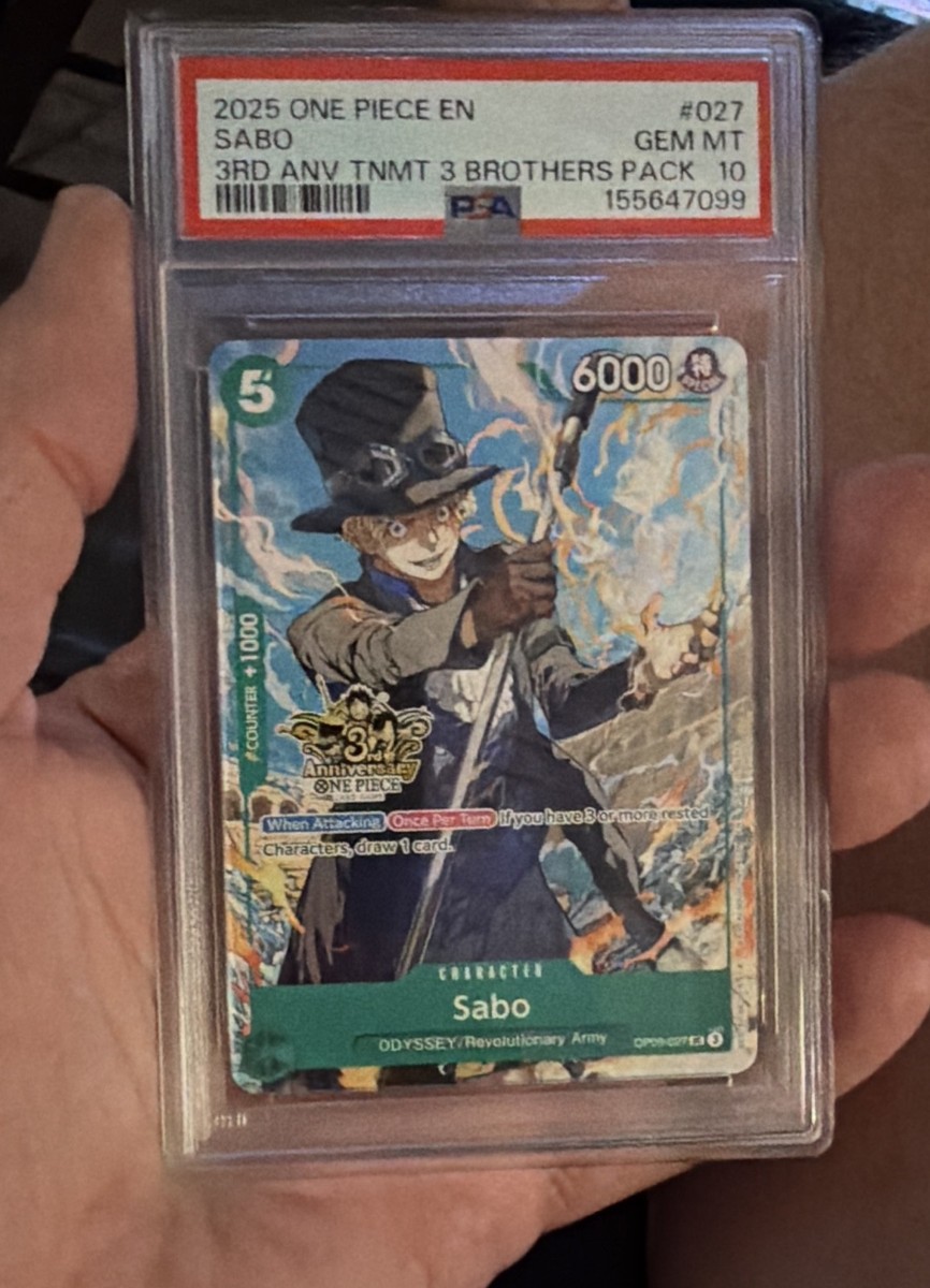 Sabo - OP09-027 (3rd Anniversary Tournament 3 Brothers Pack) OP09
