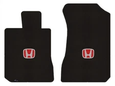 Lloyd Berber Front Carpet Mats for '13-15 Honda Crosstour w/Red on Black Honda H