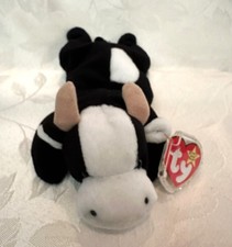 Daisy the Cow Beanie Baby – PVC, Date Error, MWMT with Tag Protector