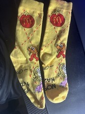 McDonald's Grinch Socks Yellow