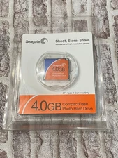 SeagateST64022CF 4 GB CompactFlash Photo MicroDrive (9AN460-560) New In Package