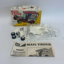 VTG MPC Mail Truck George Barris Model Kit 1/25 Scale Not Inventoried - Read!
