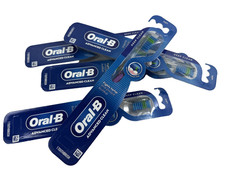 5 PACK Oral-B Toothbrushes - Advanced Clean Deep Clean - Soft - Fights Tarter