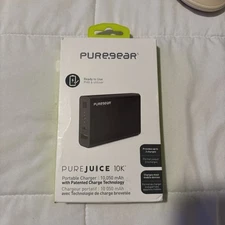PUREGEAR 10,000 RECHARGEABLE BATTERY PACK - BLACK UNIVERSAL BRAND NEW