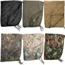 Poncho Liner Steppdecke 210x160 cm Camping Decke Outdoor Wärmedecke Armeedecke