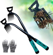 Weed Puller Tool-2Pcs Gardening Hand Weeder T...