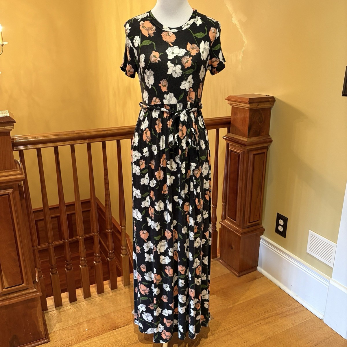 Maxi Floral Casual Dress Wmn's S | eBay