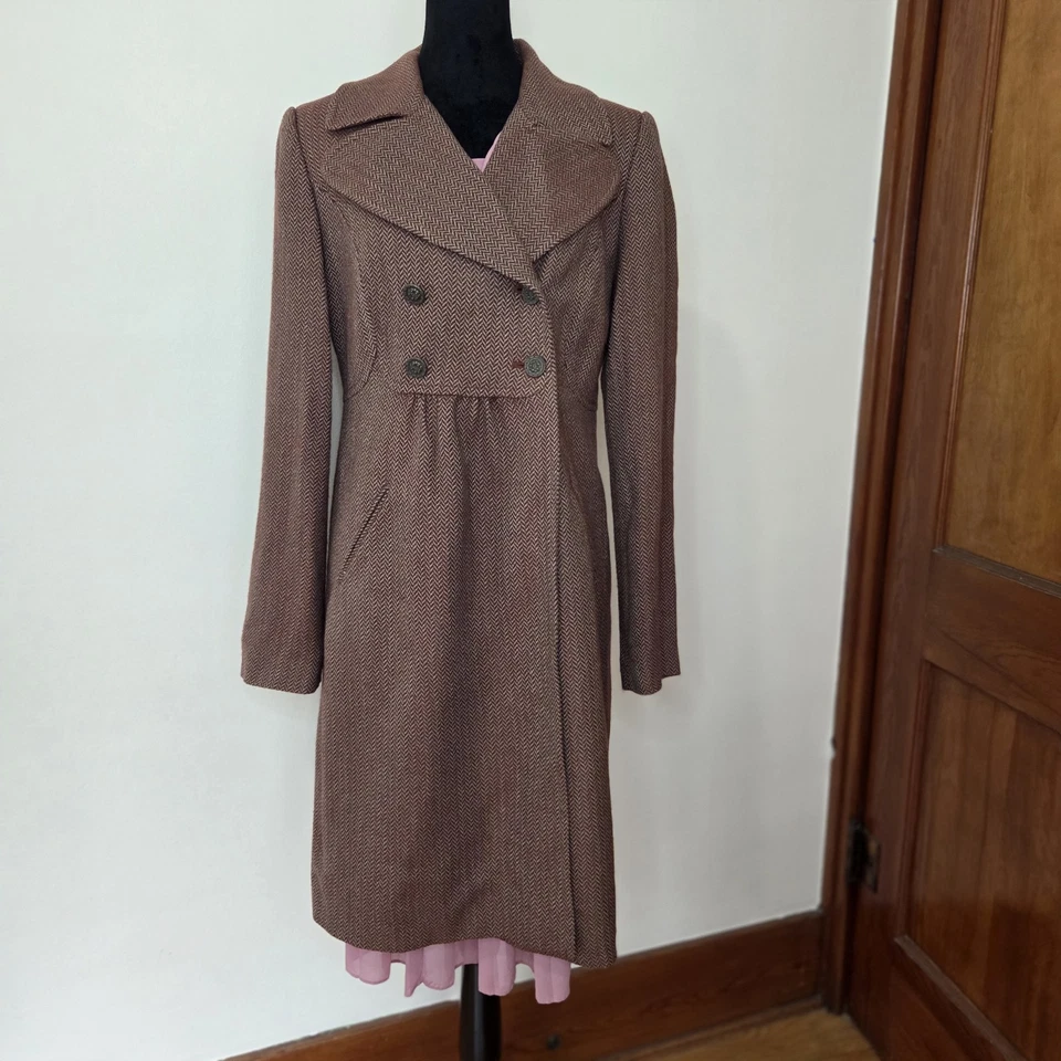 Abrigo To the Max Romántico Rosa Espiga Talla Grande Foto 4 de 4