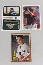 Modern Rookie Lot of 3 2005 Felix Hernandez 2008 Max Scherzer 2011 Buster Posey