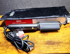 TYMO Ring Hair Straightener Brush Ionic Ceramic Anti-Frizz Tested