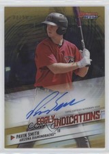 2018 Bowman's Best Early Indications Gold Refractor 27/50 Pavin Smith Auto 04an