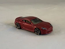 Hot Wheels Aston Martin DBS 2012 Faster Than Ever Dark Red FTE2s
