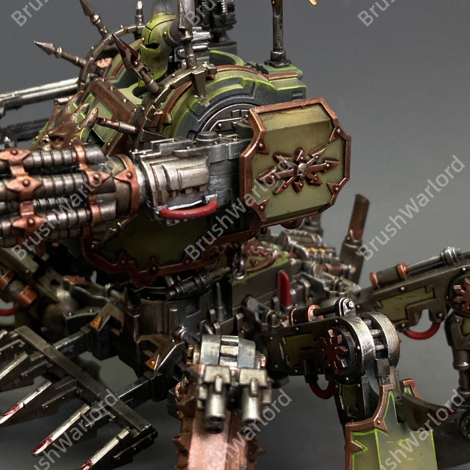 Warhammer 40K Defiler Pro-Painted Death Guard Chaos Presale Gallery GW ...