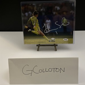 HOPE SOLO Signed / Auto Soccer 8x10 2016 Olympics Photo from PrimeTime Signing
